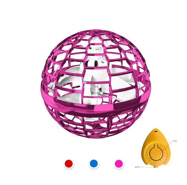 Luminous induction toy UFO Smart Swing ball Magic Swing hover ball Magic ball black technology children\'s toy