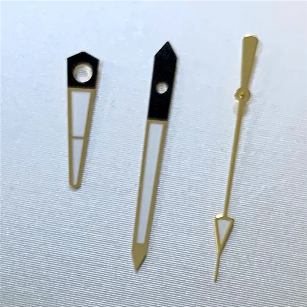 NH35 Zeiger Grün Leuchtende Uhrzeiger für NH35/NH36/4R36 Uhrwerk 3-Pin Nadeln 9,5mm-15mm-15mm Uhr Zeiger Zubehör