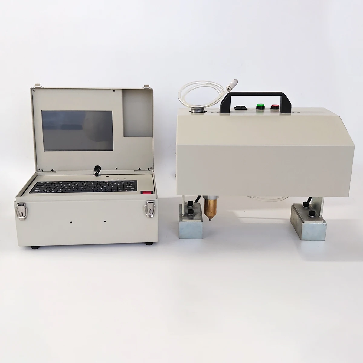 Handheld Portable Pneumatic Dot Peen Chassis Vin Number Marking Machine