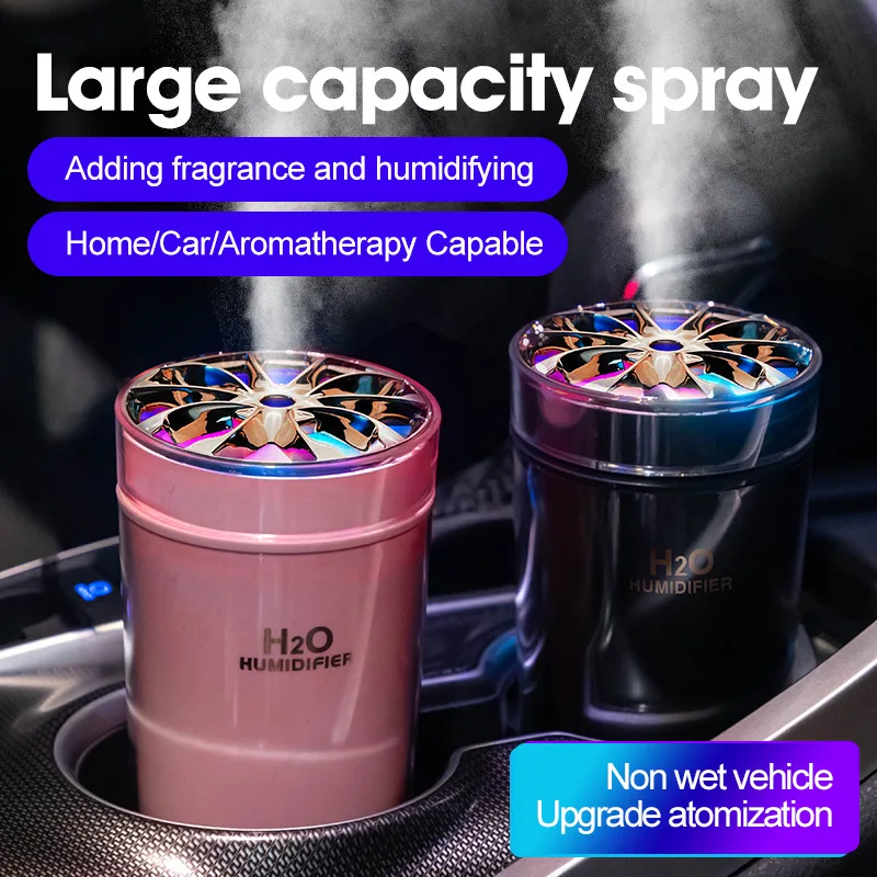 

300ml Wireless Car Air Humidifier Timing Auto-off USB Diffuser Portable Car Humidification Mist Maker Equipment for Bedroom Auto