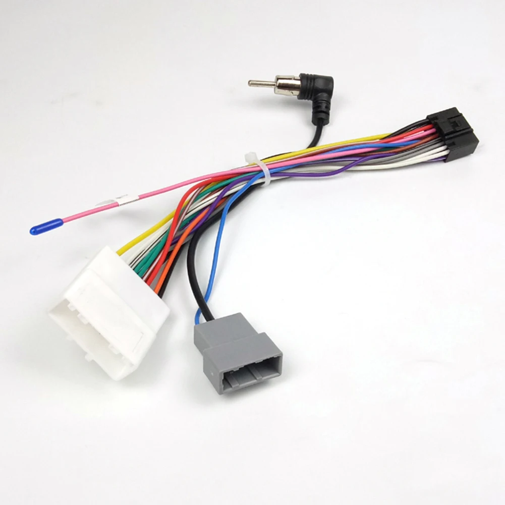 Arnés de cableado para radio de coche, adaptador de arnés de cableado para radio de coche Nissan ISO, adaptador de arnés de cableado para radio Android