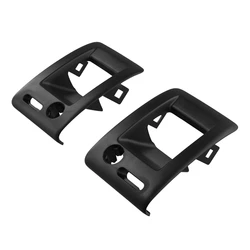 Car Rear Seat Down Lock Buckles Trim Cover Panel Baffle Clasp Hands+Key Hole For VW Passat B6 LHD 3C5885893 3C5885894