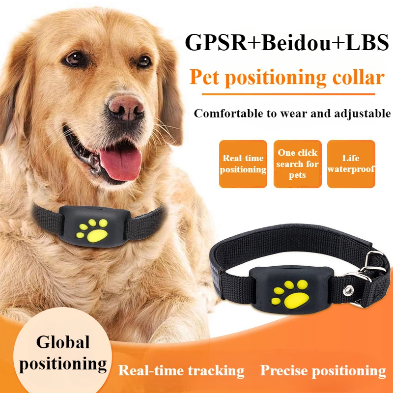 

2025 New Real-Time Tracking Inbox Universal Dog Pet Collar Dog And Cat Gps Tracking Pet Gps Tracker Collar Anti-Loss Device