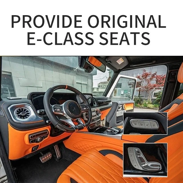 Applicable to Benzz G-Class One-to-one Interior Upgrade Old to New 2024 Central Control Seat Interior Kit
