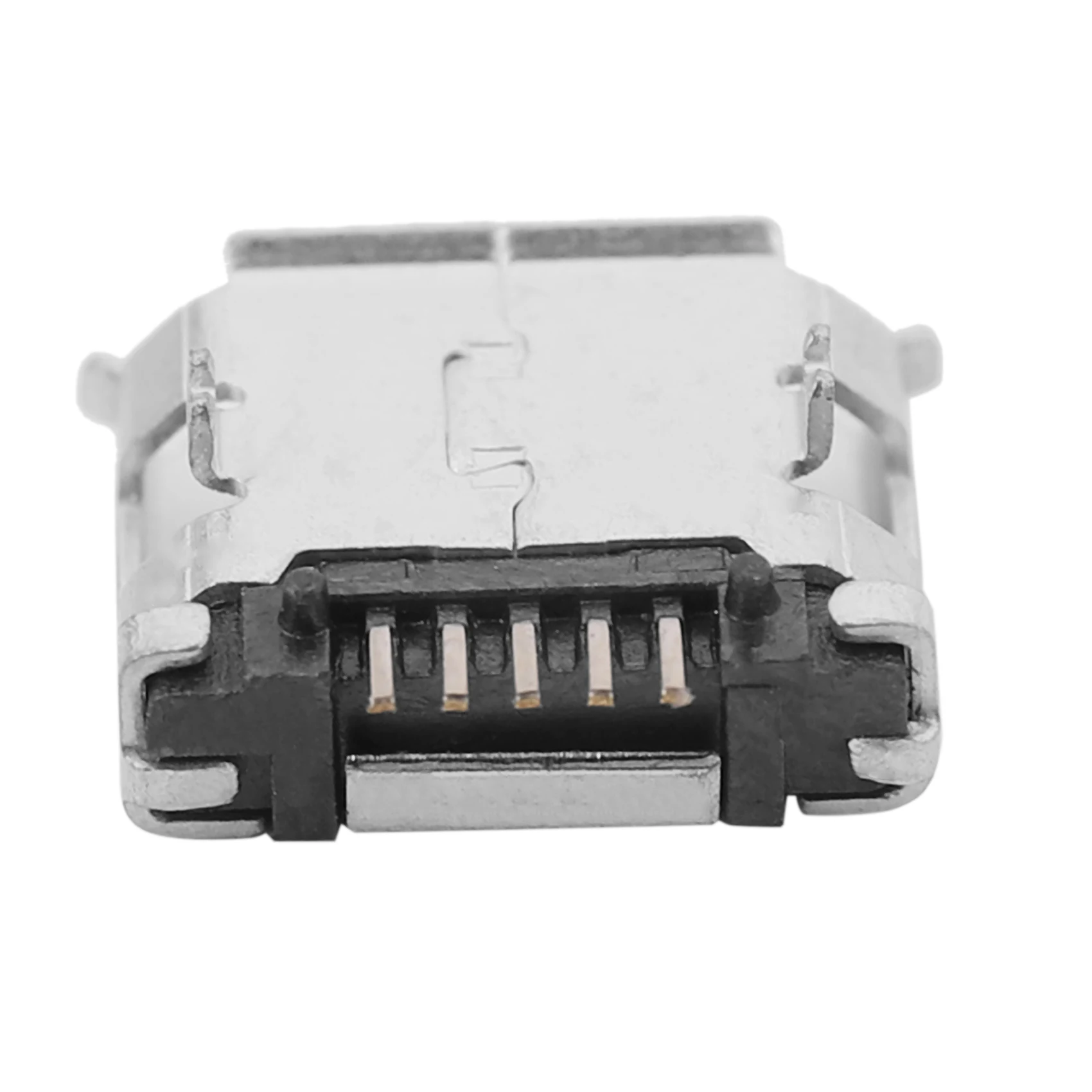 60Pcs Micro-USB Type B Female 5 Pin SMT Placement SMD DIP Socket Connector