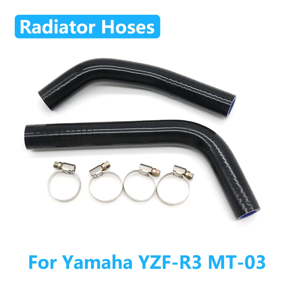 

For Yamaha YZF-R3 MT-03 MT03 YZF R3 MT 03 Motorcycle Accessories Silicone Radiator Hose Kit