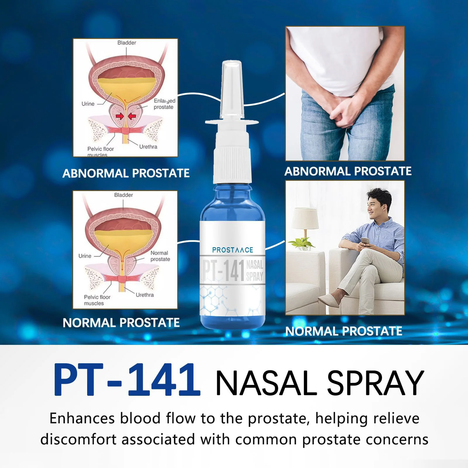 

141 Peide Nasal Spray All-Natural Support Prostate Wellness Spray Enjoy Lasting Comfort And Vitality