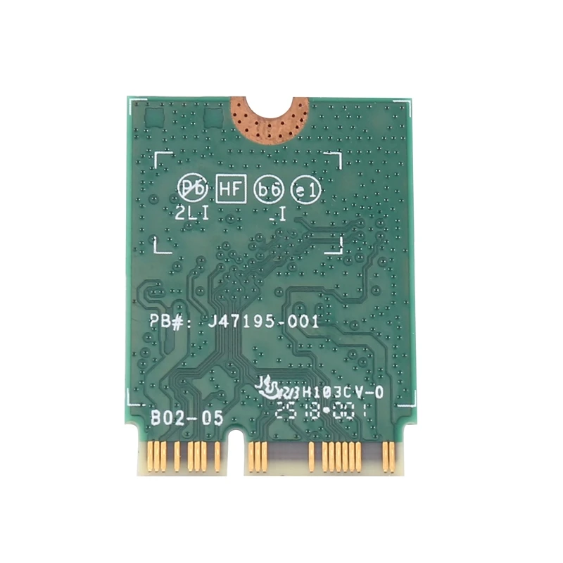 1550I karta Wifi dwuzakresowy 1730Mbps bezprzewodowy 9560NGW NGFF klucz E Adapter Wifi 9560AC 802.11Ac BT 5.0 Laptop dla systemu Windows 10