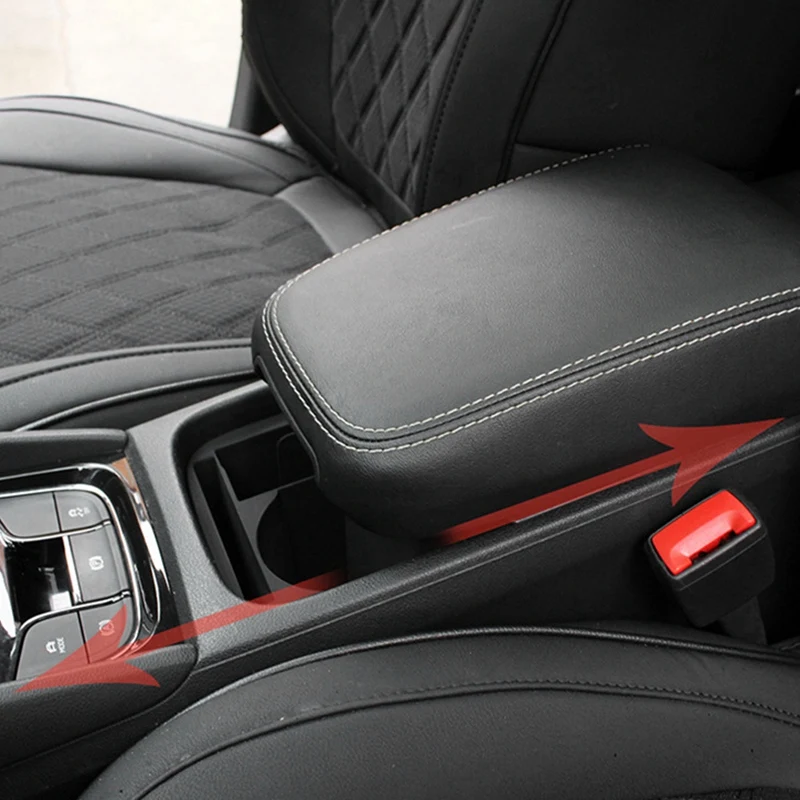 ABS Black Car Central Console Cup Holder Storage Box Armrest Box Organizer Cup Holder For Skoda Kodiaq 17-19 GT-M54K