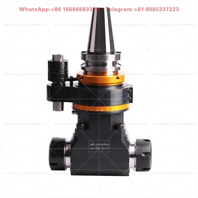 Machining center BT40-90 degree angle head, side milling shank BT50-90-ER25 32 right angle milling head