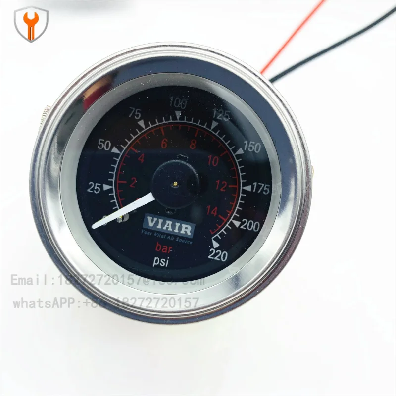 Air suspension double needle pressure gauge pressure gauge