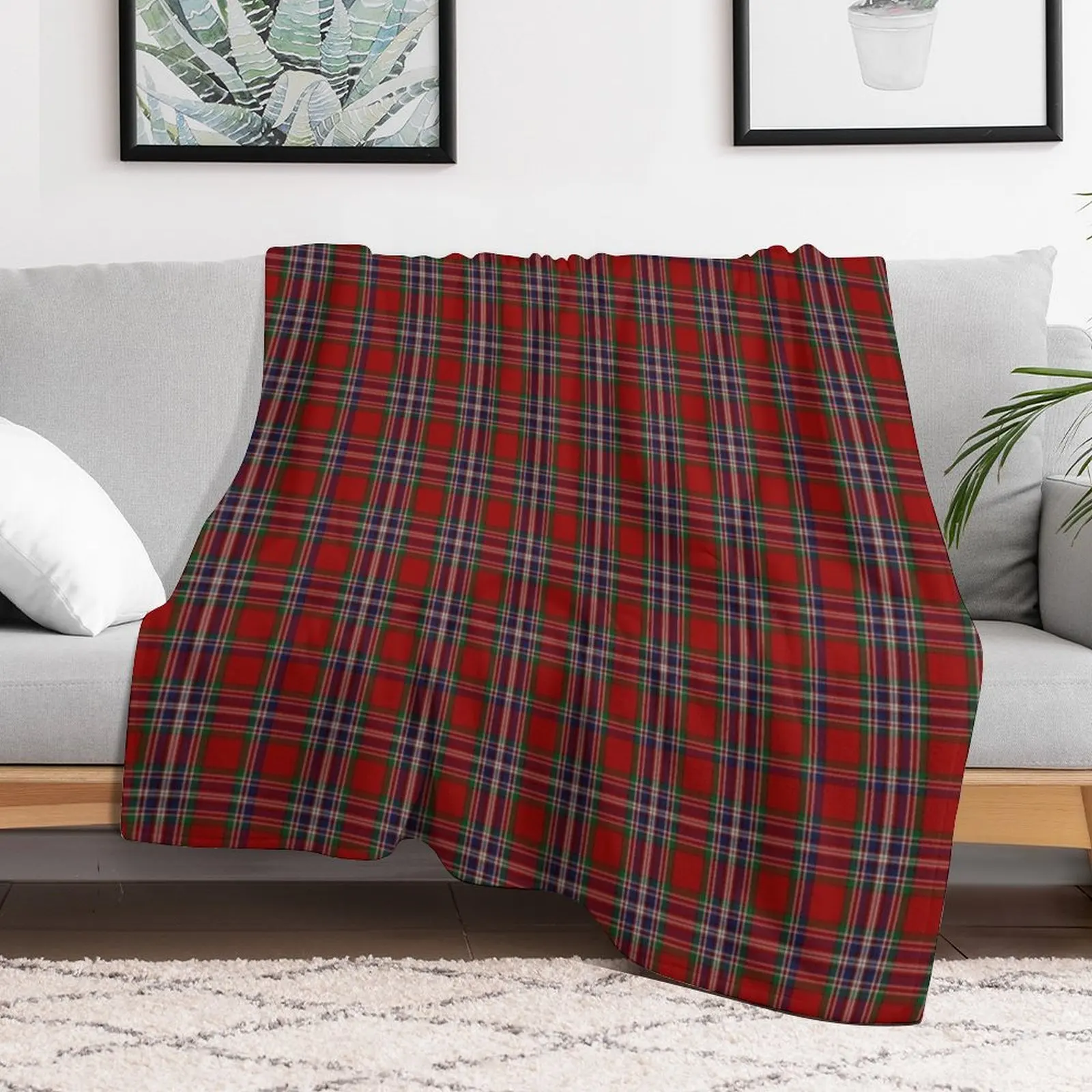 MacFarlane Clan Tartan (McFarlane) Throw Blanket Decorative Sofas Blankets For Bed Blankets