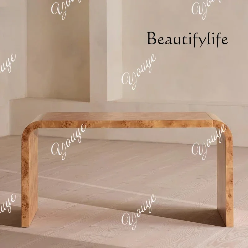 J Retro Workbench Computer Desk French Desk Writing Porch Dressing Advanced Sense Medieval Solid Wood Desk