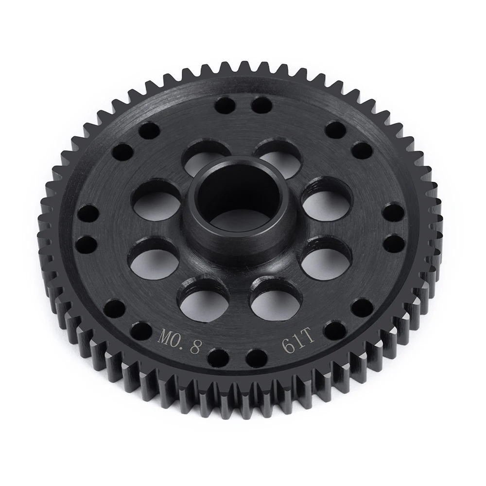 AXSPEED M0.8 61T 32P Metal Spur Main Gear for 1/10 GORGON 4X2 MEGA 550 BRUSHED Monster Truck RTR-ARA3230ST1 Upgrade Parts