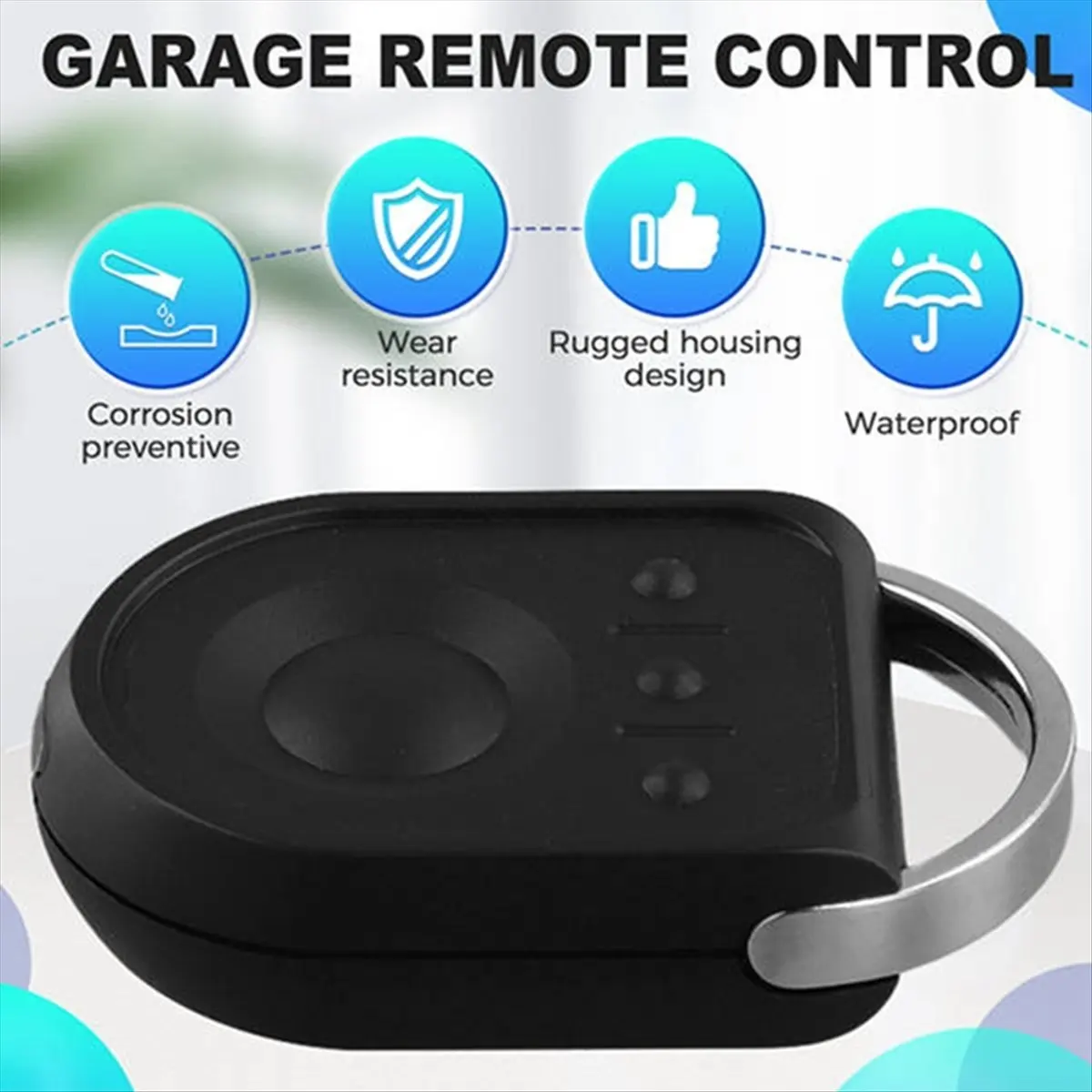 

5 шт., пульт дистанционного управления для гаражных ворот, 433 МГц для Ke Senin 2 NS Ke 10:30 4 N, ручной передатчик