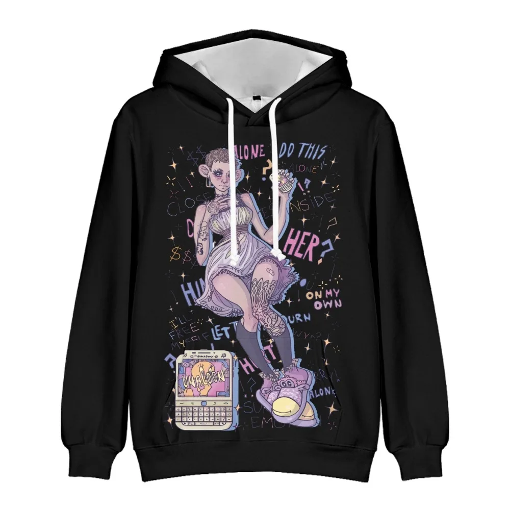 

2026 Lil Bo Weep Hoodie Unisex Long Sleeve Sweatshirt Women Men's Hoodies Hot Star Rest in Peace Youthful Clothes Plus Size