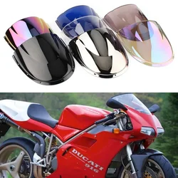 Motorcycle Windshield Windscreens Wind Deflectors Front Glass For Ducati 748 916 996 998 1994-1999 2000 2001 2002