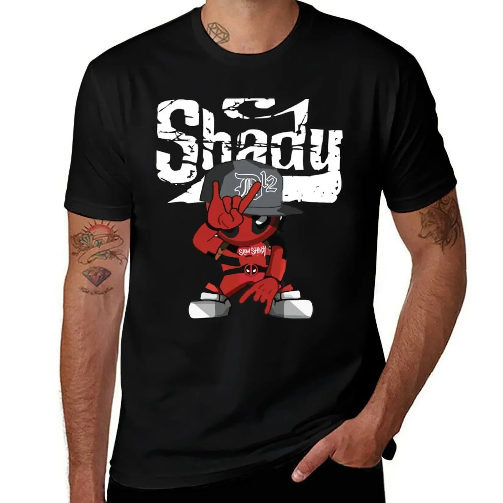 

Slim Shady Eminem T-Shirt plus sizes tops rapper graphic tees plus size tops shirts graphic tee men