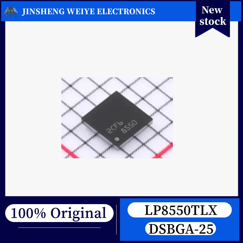 (5/50 pieces) LP8550TLX/NOPB 8550 DSBGA-25 LED Backlight Driver Chip, 100% New, Original, In Stock, Fast Shipping