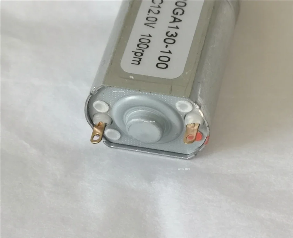DC 12V 기어 모터 전기 감속 모터, 풀 메탈 감속 로봇 잠금 도그 피더 모터, 15 ~ 310RPM, 20mm
