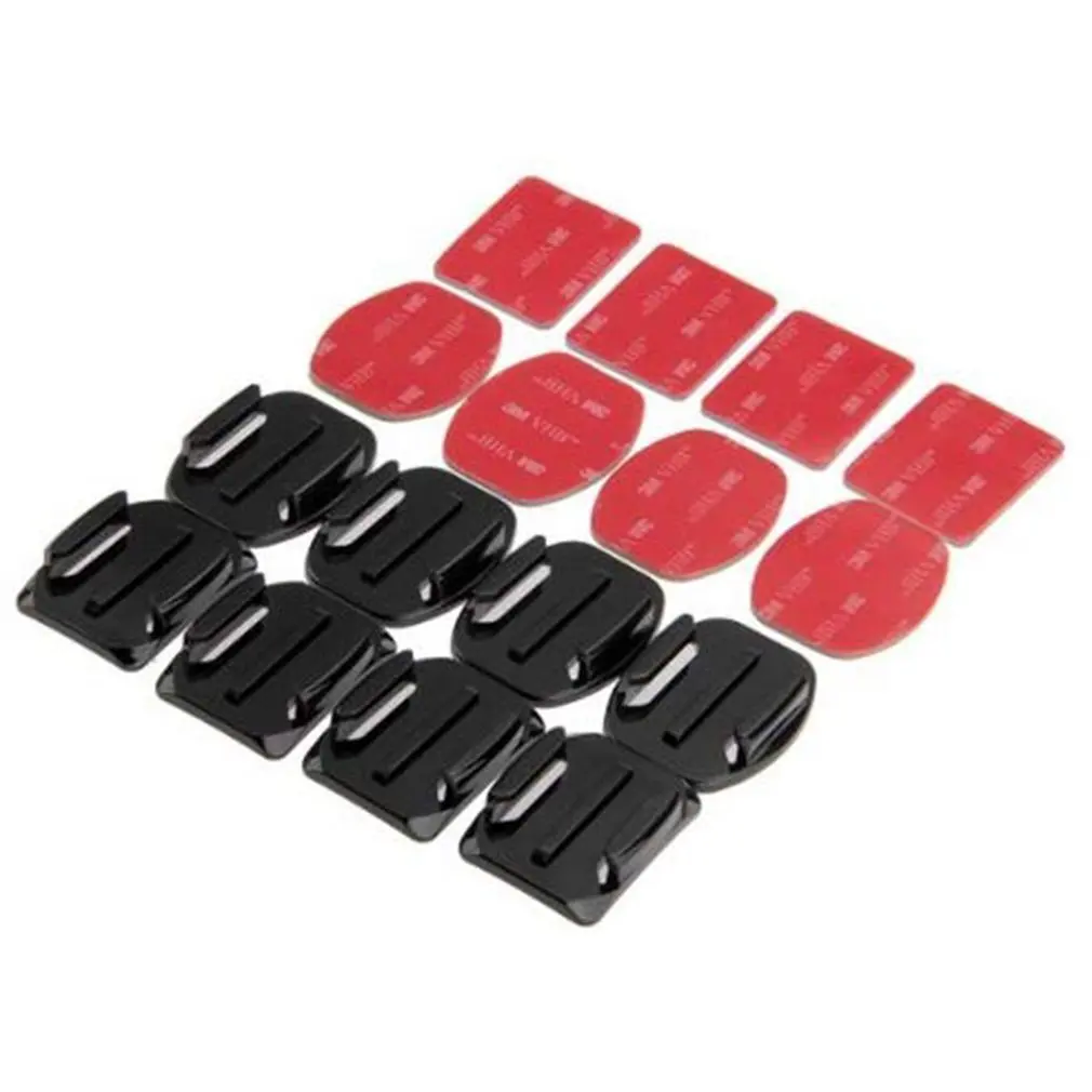 Flat Curved Adhesive Mounts Sticker Mount for GoPro Hero 8 Black Action Camera for Go Pro Accessories