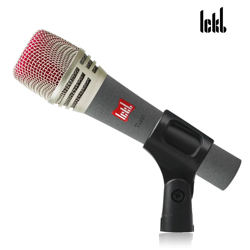 ickb Turin super cardioid Condenser Handheld Microphone for live streaming,Stage Performance and Studio Vocal Recording