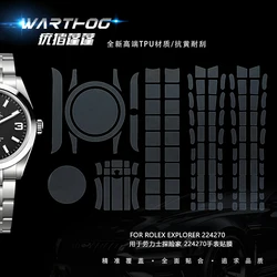 For Rolex 224270 protective film new Explorer watch film 40 dial bezel film buckle film watch chain side back film