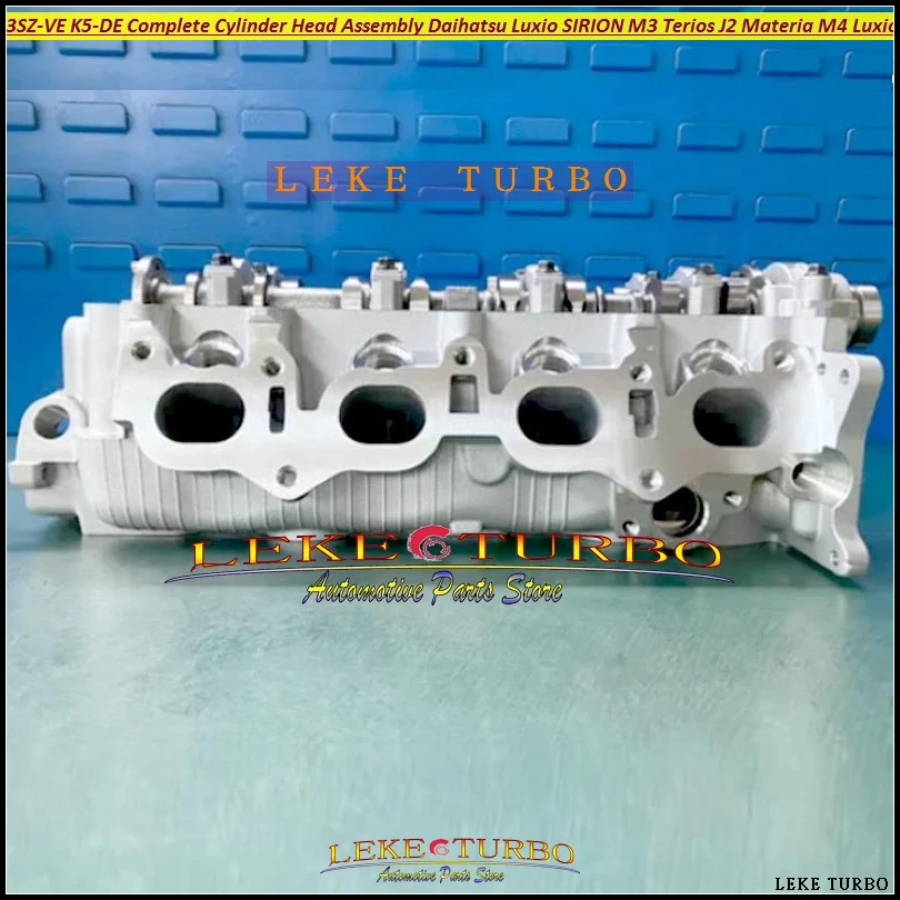 3SZ 3SZVE 3SZ-VE K5-DE Complete Cylinder Head Assembly For Daihatsu SIRION M3 TERIOS J2 MATERIA M4 Hatchback MPV 1.5L 1495cc