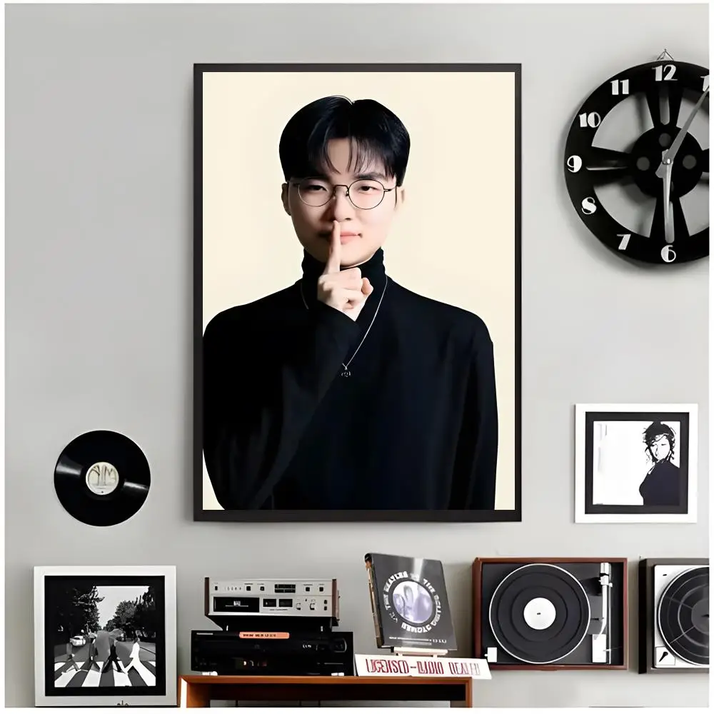 Esports Legend Cool F-Faker Poster Modern Wall Art Home Decor Living Room Decorative Print Unframed