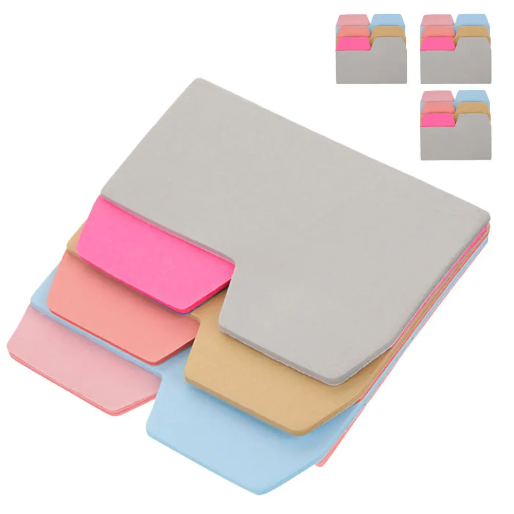

360Pcs Sticky Index Tabs Repositionable Writable Page Markers for File Office School Annotation Note Pads Student File Tabs