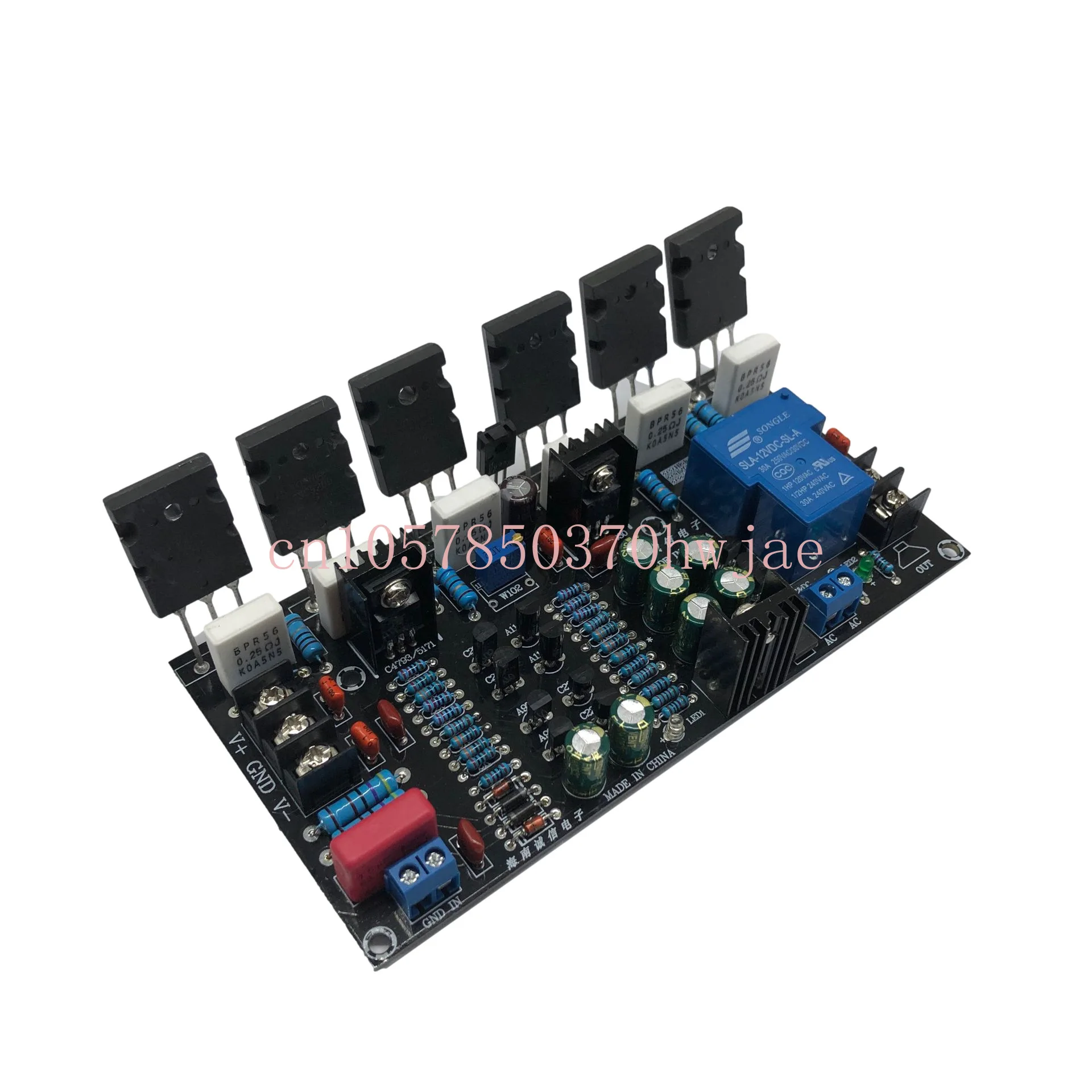 

Mono 300W Amplifier Board 1943 5200 Rear Stage Amplifier Board with Speaker Protection Circuit Design and Use