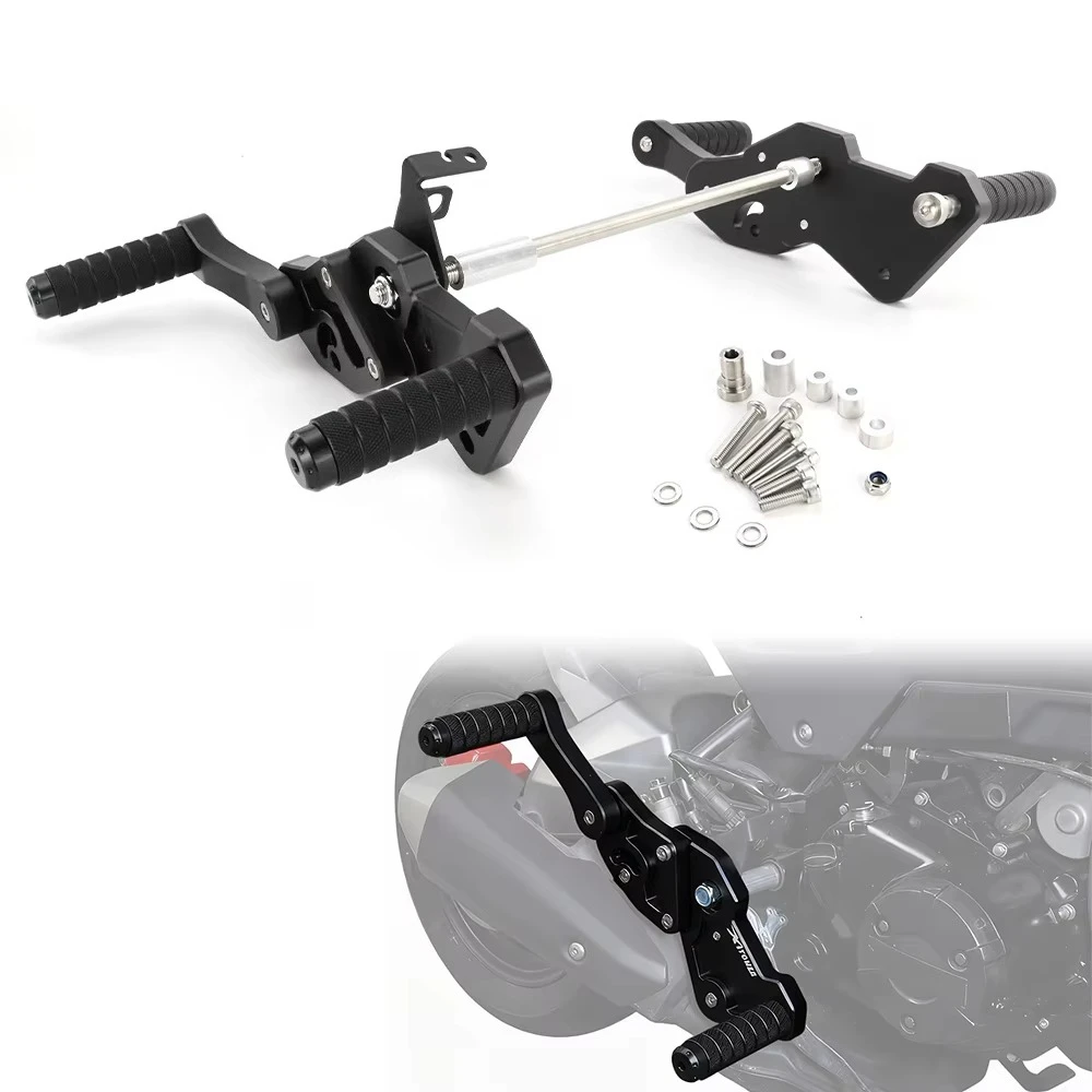 Motorcycle Rearsets Rear Footrests Subcage Crash Cage For Honda Grom 125 MSX 125 2013-2026