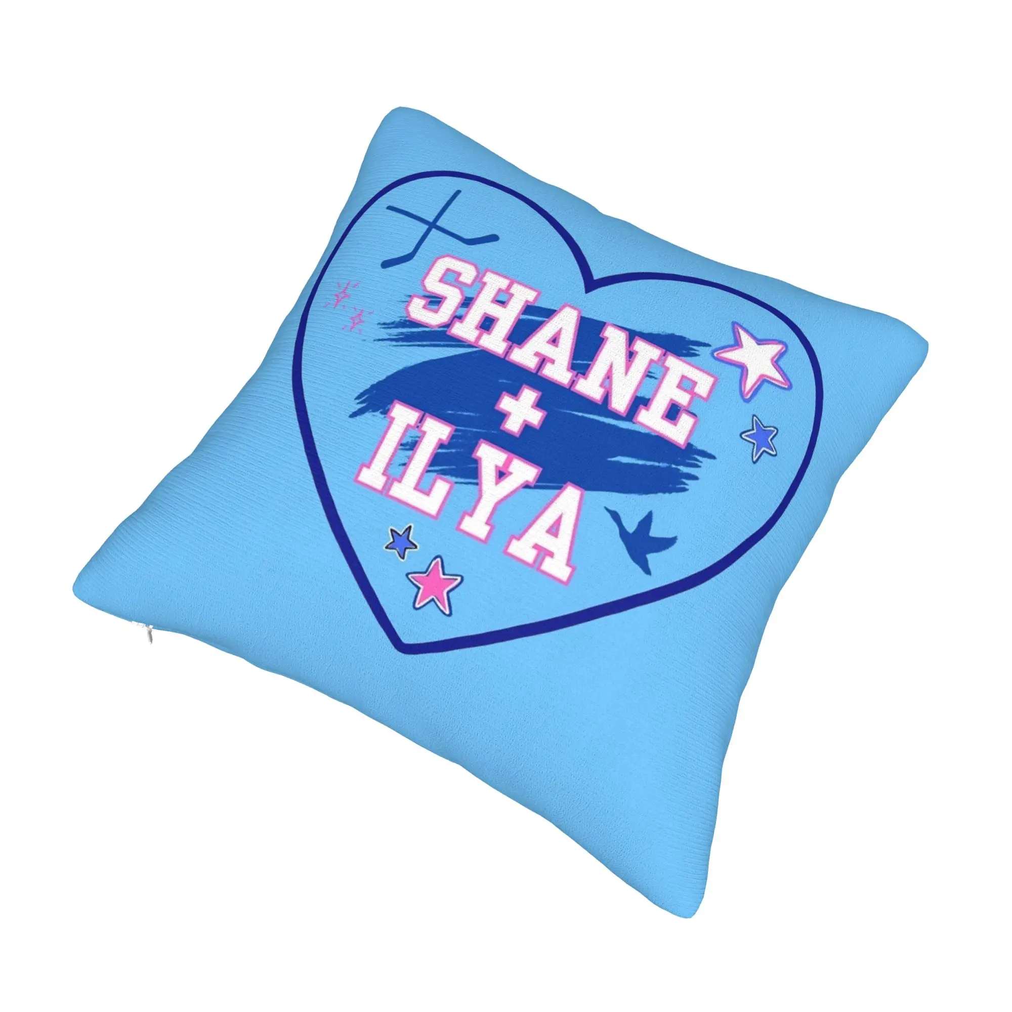 Shane & Ilya Hockey Players Heated Rivalry Pillowcase Polyester Cushion Cover Decorations  Pillow Case Cover Home Square 40X40cm