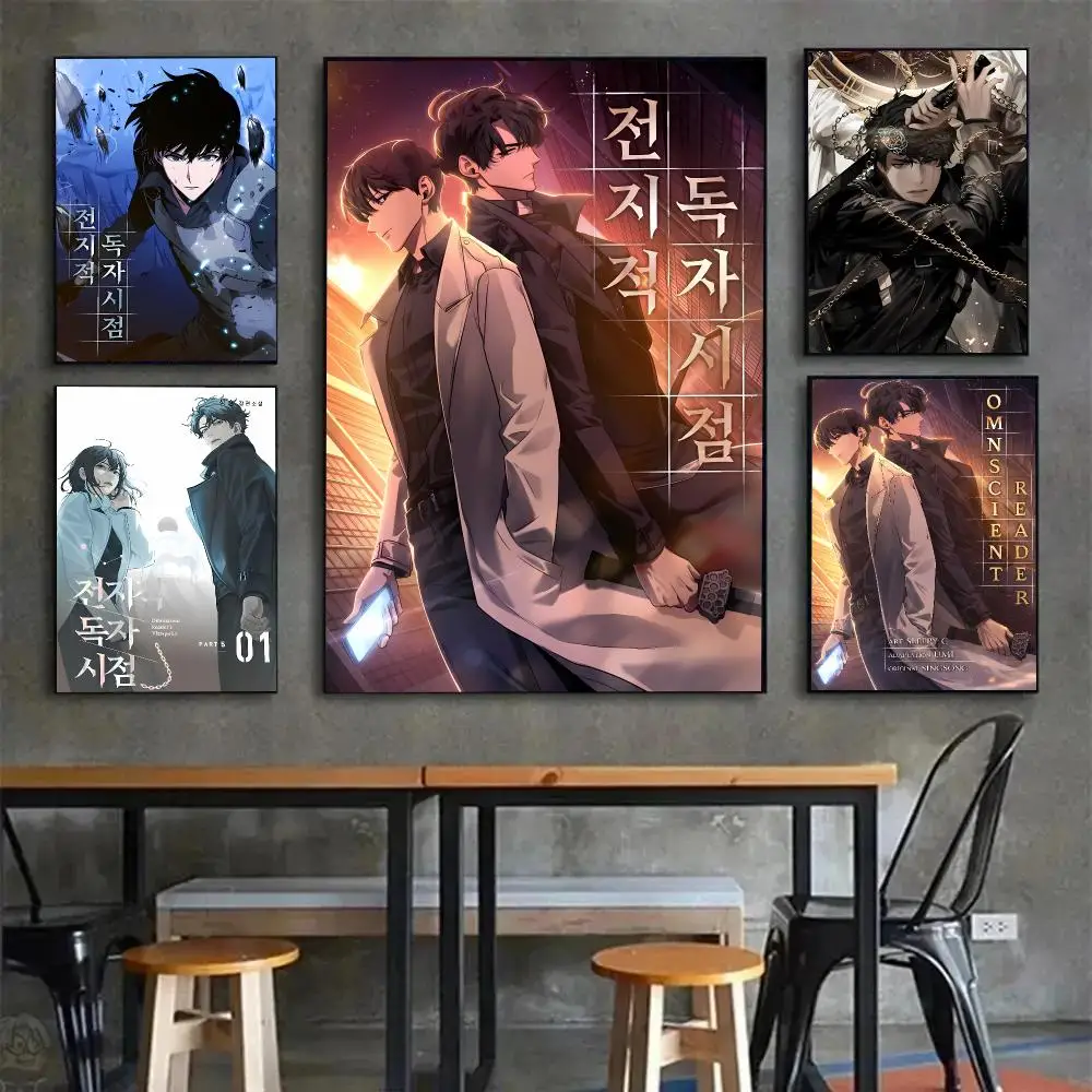 Fantasy Manhwa O-Omniscient Readers Viewpoint Poster Wall art print art suitable for living parlor home decoration gift