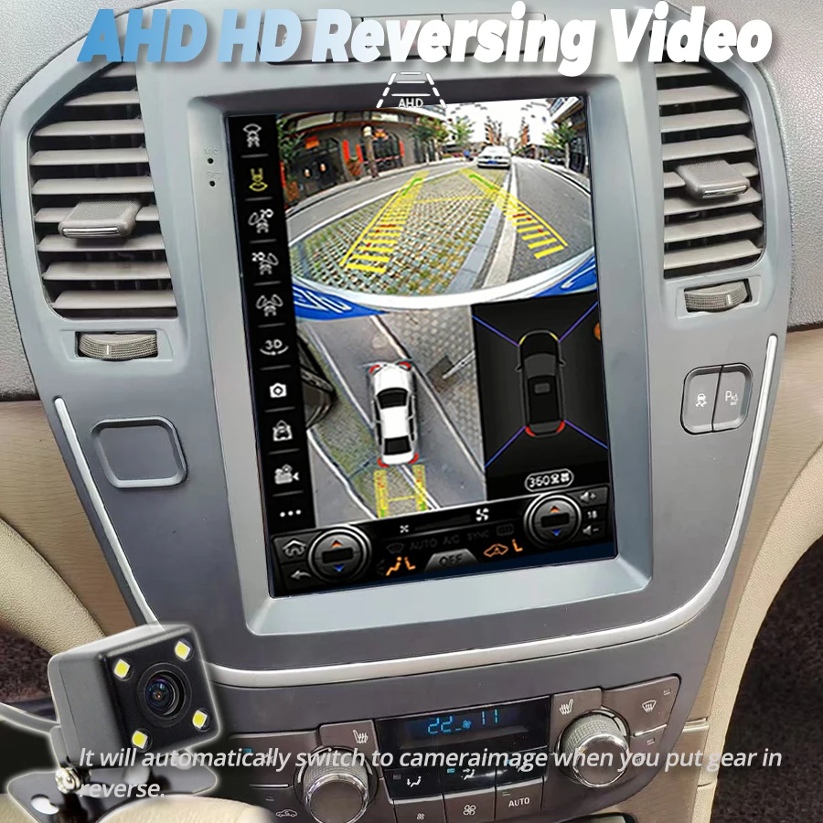 Wireless CarPlay Bluetooth Android 15 Radio Stereo For Opel Insignia Buick Regal 2009-2013 Stereo 9.7'' Multimedia Video Player