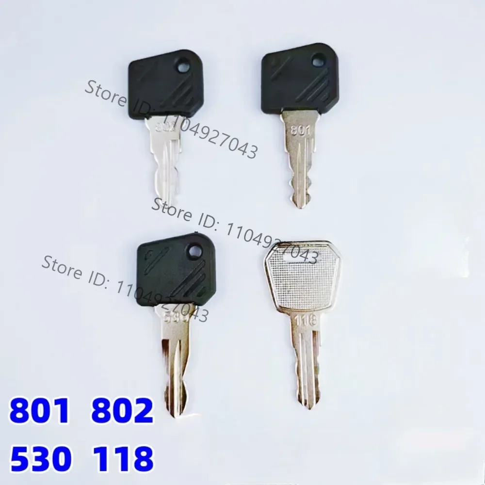 10Pcs Electric Forklift Key Universal Switch Linde Heli Zhongli Jungheinli BYD 801 802 530 118