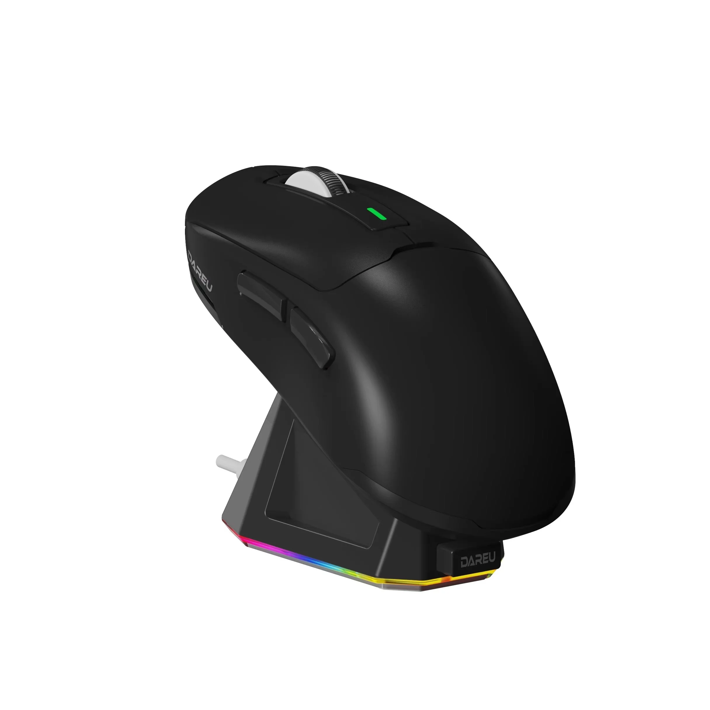 DAREU LM50 Gaming Mouse Three Modes Magnetic Suction Base RGB Wireless Mouse Wireless Low Delay 63.5g Light Weight Mouse Gamer