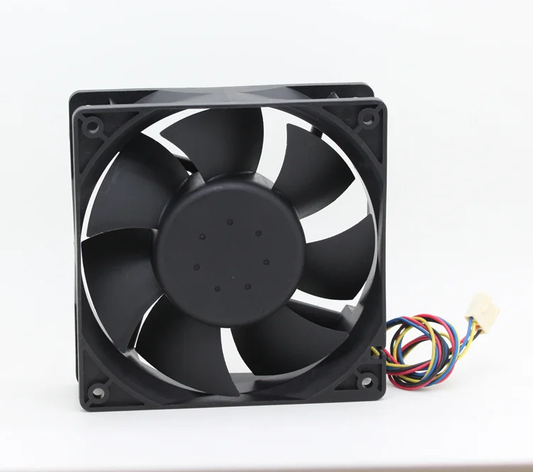 for delta AFB1212SHE 12038 12cm 1.6A 12v 4wire PWM cooling fan 120*120*38mm 151.85CFM 3700RPM 53dB-A