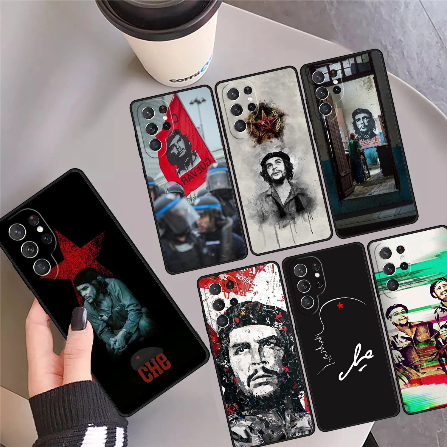 

Чехол для телефона Че Гевара, чехол для Samsung Galaxy S24 S25 Ultra S23 S22 Plus S21 FE S20 Note 10 20 Pro Ultra