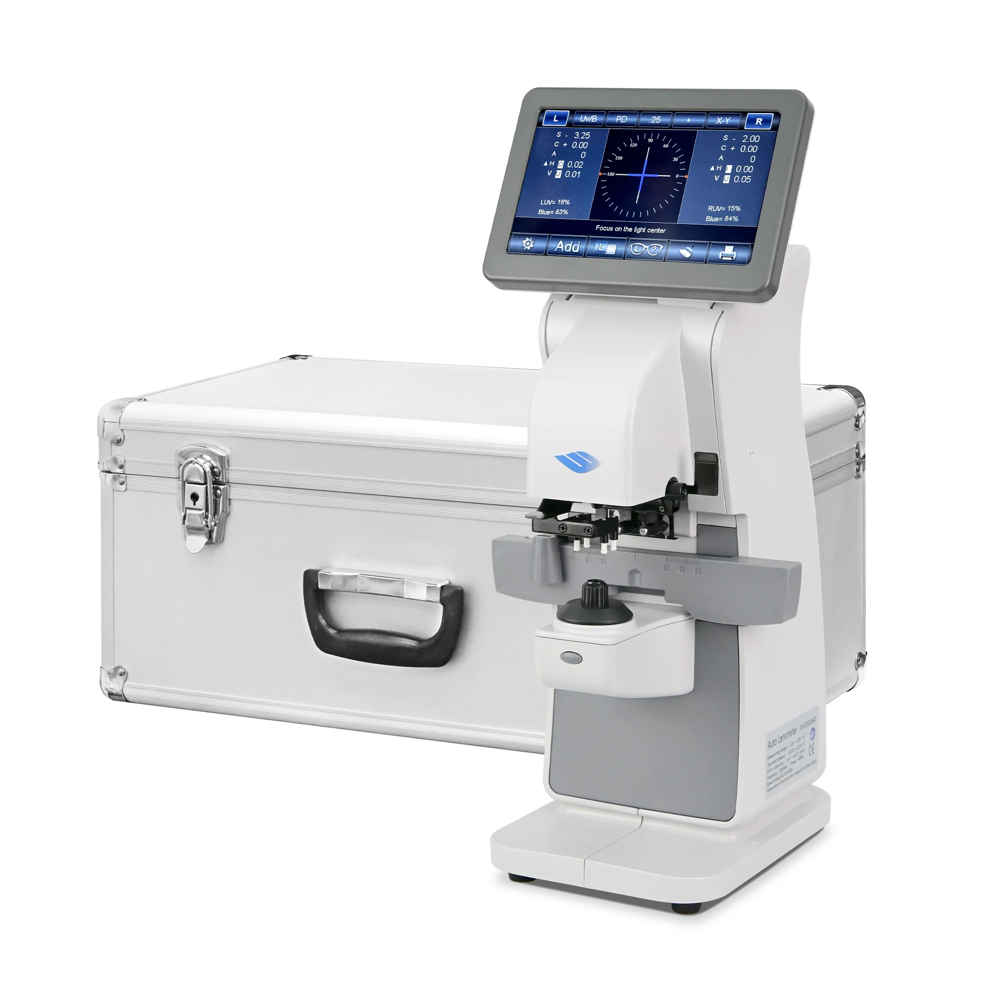 China Best Price Auto Lensmeter Optometry Tools Lens Meter Mobile Screen Glass Lens Meter LM-260 for Glass Test