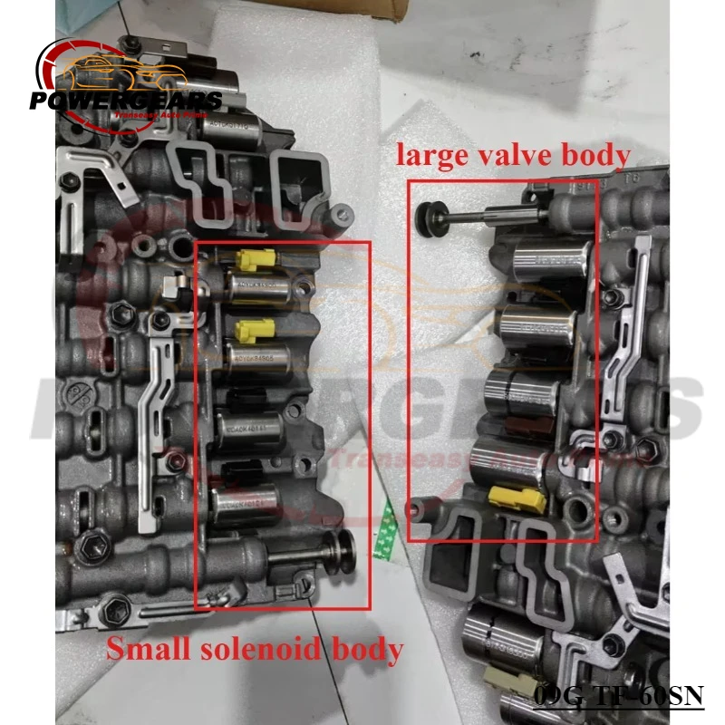 09G TF-60SN Automatic Transmission Valve Body With Solenoids Suit For VW Golf Jetta Passat Touran 09G325039A