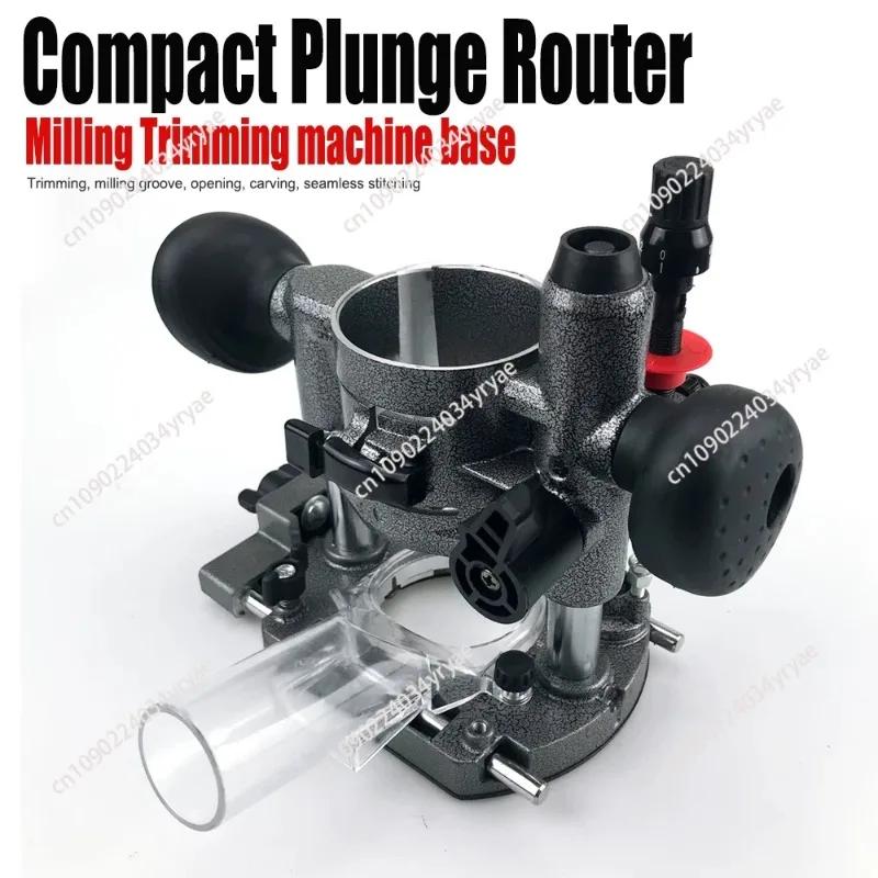Trimmer Press-in Double Handle Shield, Multifunctional Gong Machine Engraving Machine, Bakelite Milling Base, Woodworking Tools