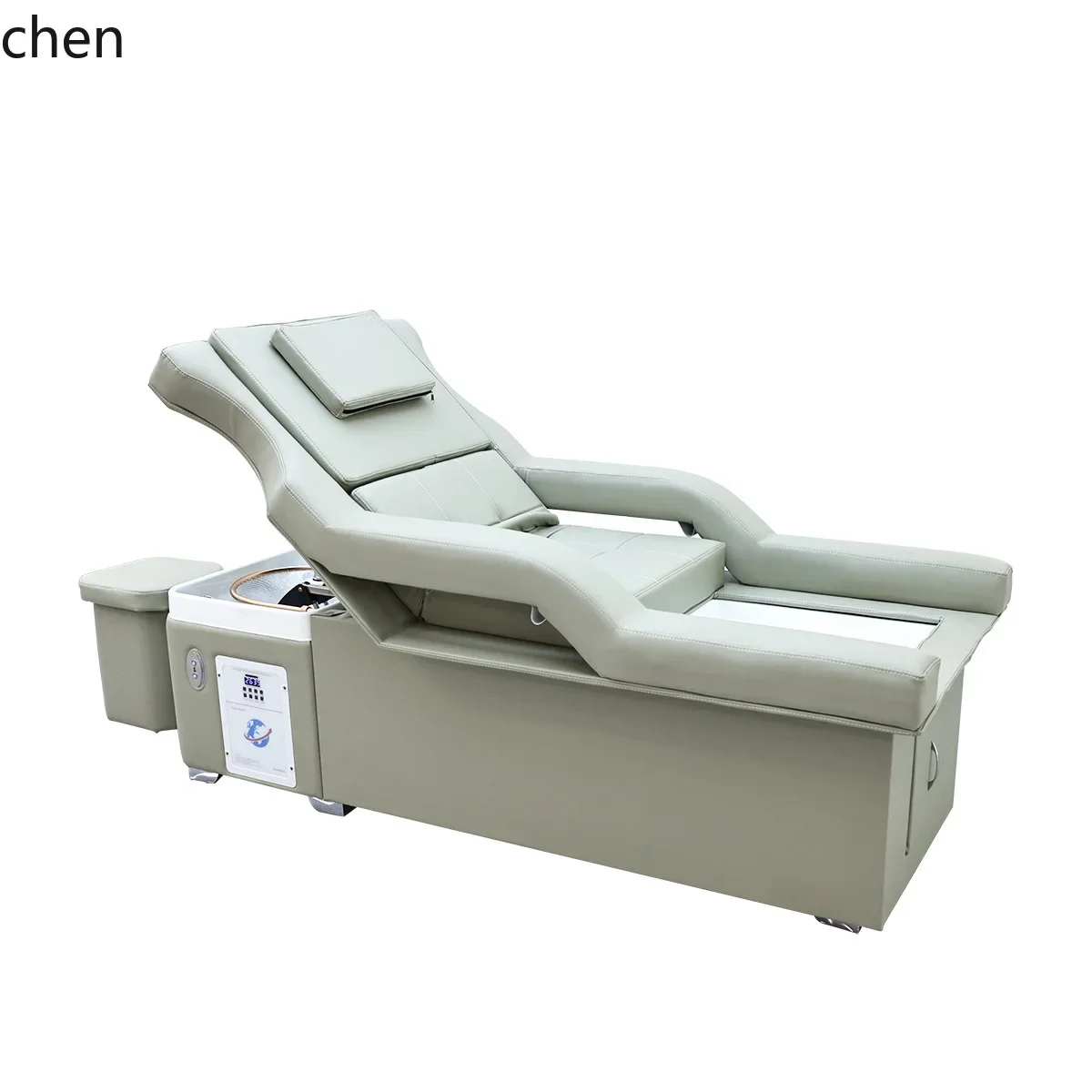 HT  Head Therapy Bed Shampoo Bed Back Lift Foot Bath Water Circulation Beauty Salon Health Center