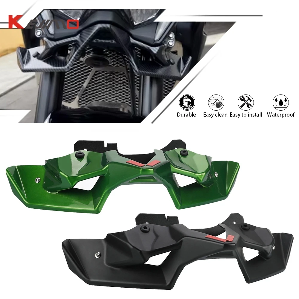 

For Kawasaki Z900 Z 900 2020-2024 Front Spoiler Downforce Winglets Fairing Aerodynamic Motorcycle Z900 Performance Z900SE