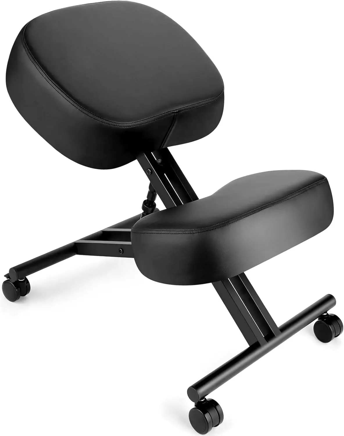 Chair Ergonomic for Office, Adjustable Stool for Home and Office - Improve Your Posture with an Angled Seat - Thick Moulded