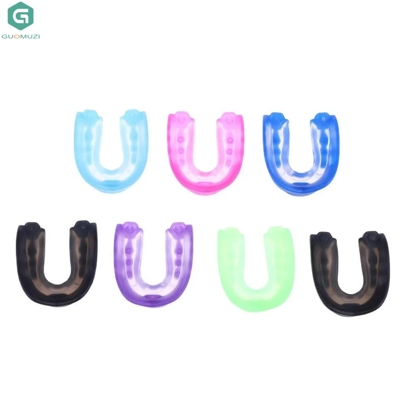 

Термопластичная защитная капа для рта с футляром для хранения, спортивная капа для бокса, для взрослых