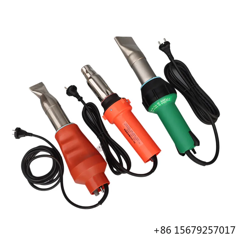 2000W 3400W Welding PP PE PVC HDPE Roofing Flooring Membrane Liner Heat Gun Voltage Regulator Hot Air Torch Plastic Welder