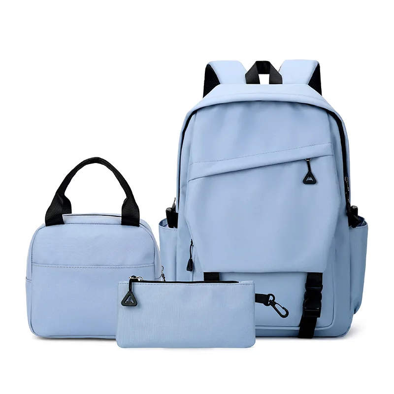 2025 new student 3pecs/set school bag Men's and women's Travel backpacks teenagers' college student school backpacks