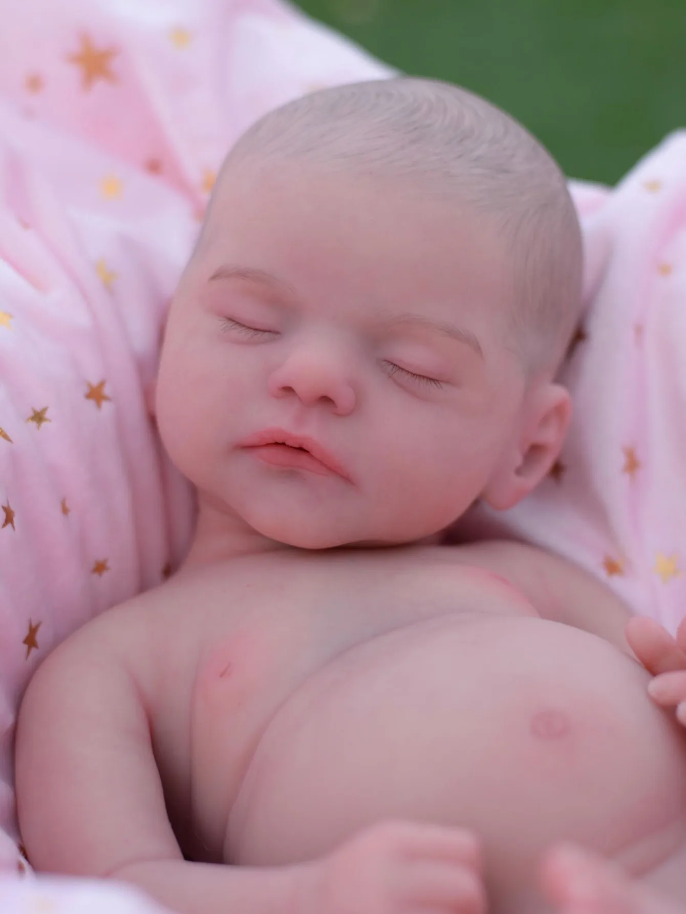 18 pouces peut ouvrir la bouche Silicone Reborn poupée fille Sam Bebe nouveau-né bébé poupée 3D peint cheveux Bebe nouveau-né bébé fille