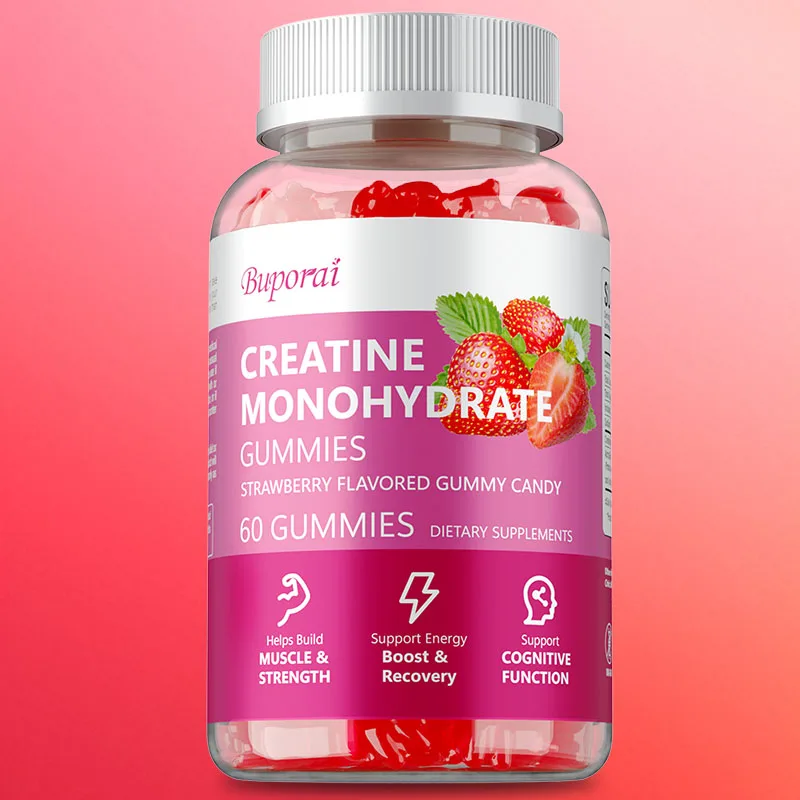 

Creatine Monohydrate Gummies - Suitable for Men and Women, Balance Emotional Health, Boost Energy, and Enhance Self-confidence